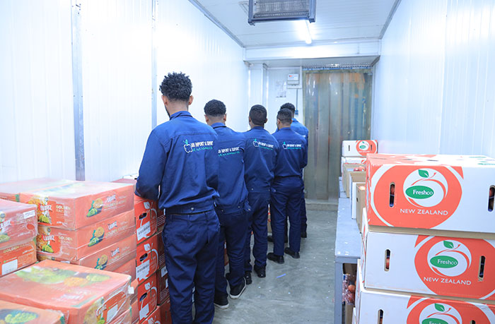 Working staff